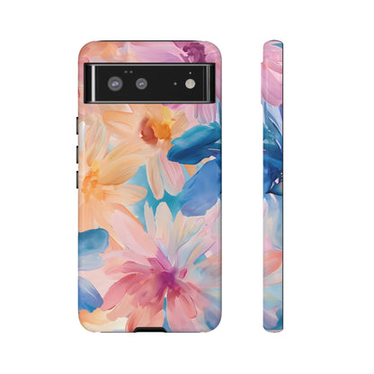 Radiant Bloom – Tough Glossy Google Pixel Case