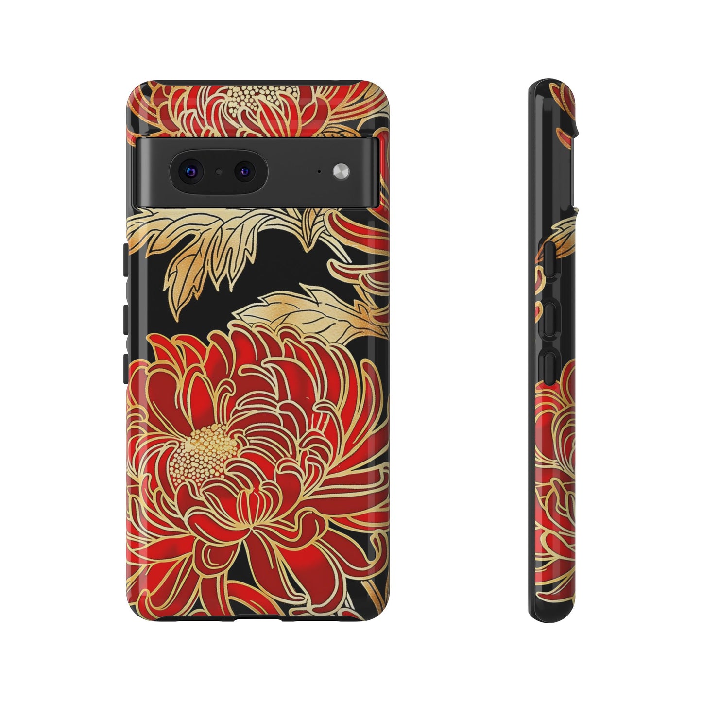 Ember Petals – Tough Glossy Google Pixel Case