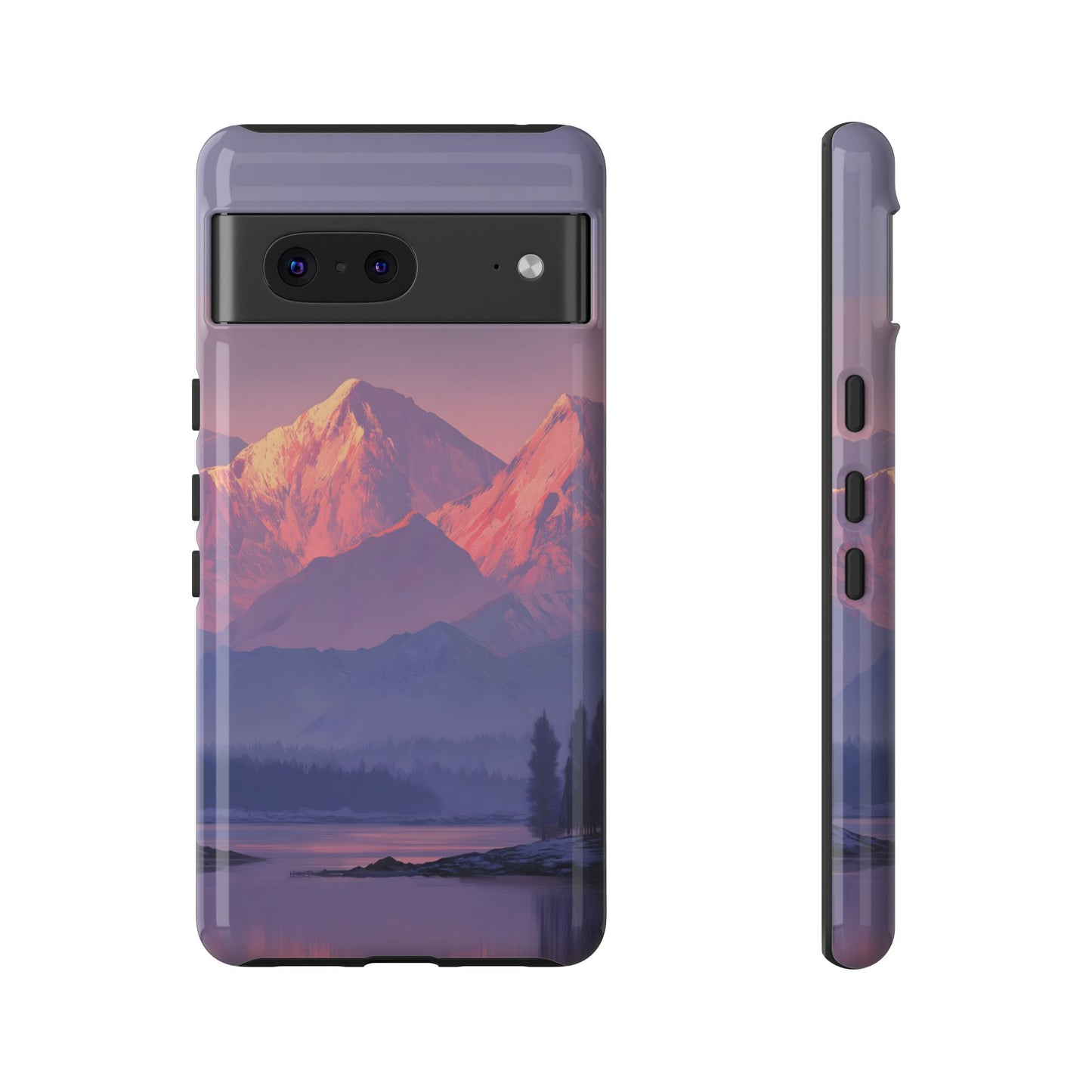 Crimson Peaks – Tough Glossy Google Pixel Case
