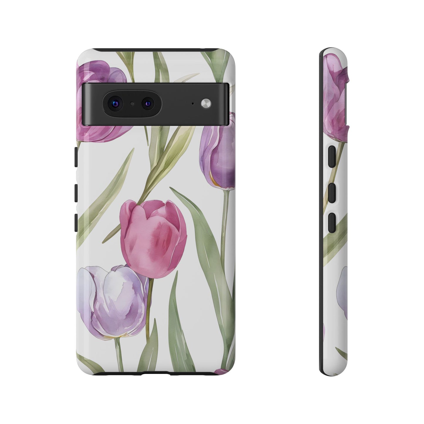 Tulip Serenade – Tough Glossy Google Pixel Case