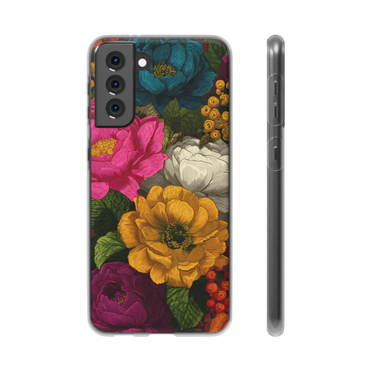Midnight Bloom – Flexi Samsung Case