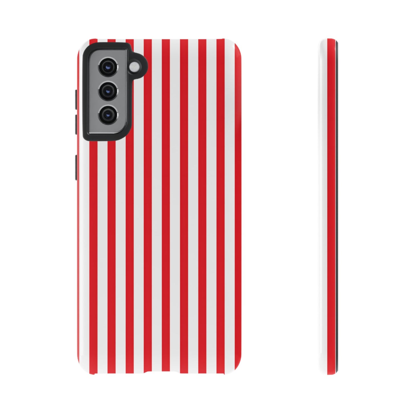 Candy Cane Stripes – Tough Glossy Samsung Galaxy Case