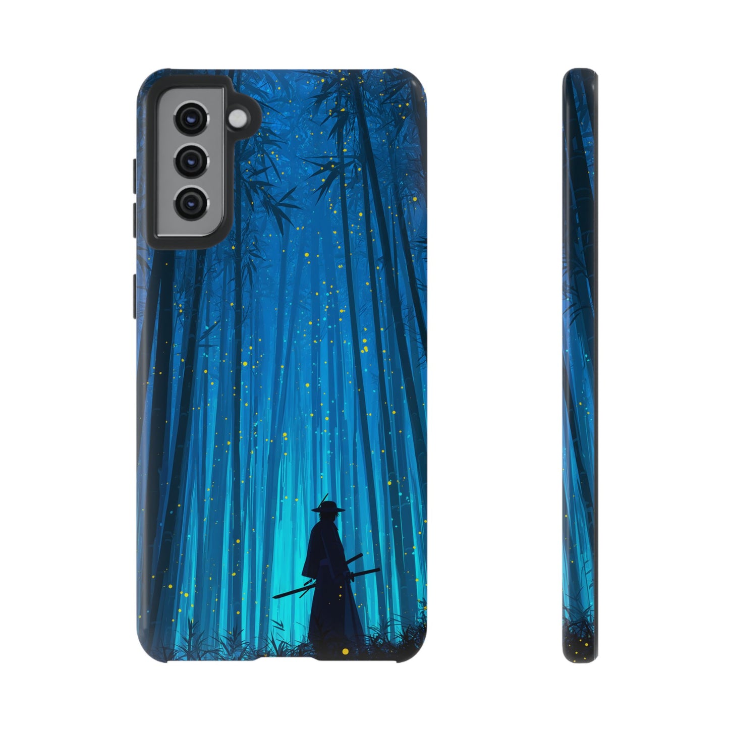 Shadowed Bamboo Sentinel – Tough Glossy Samsung Galaxy Case
