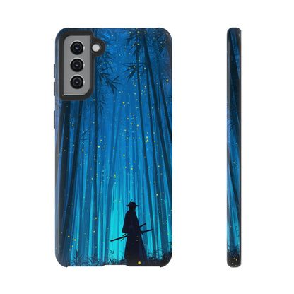 Shadowed Bamboo Sentinel – Tough Glossy Samsung Galaxy Case
