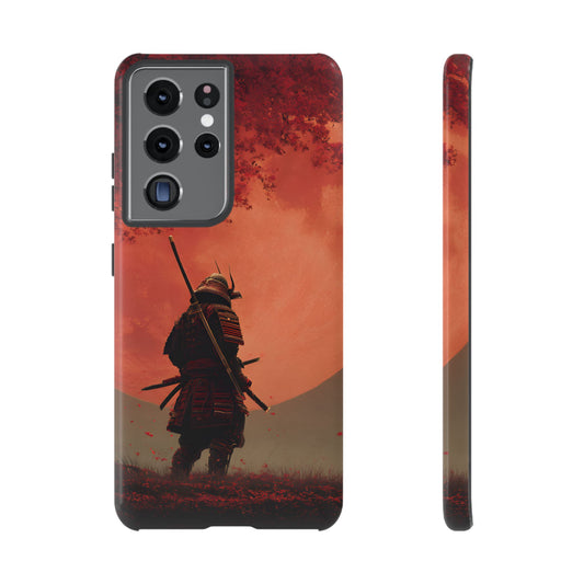 Blood Moon Warrior – Tough Glossy Samsung Galaxy Case