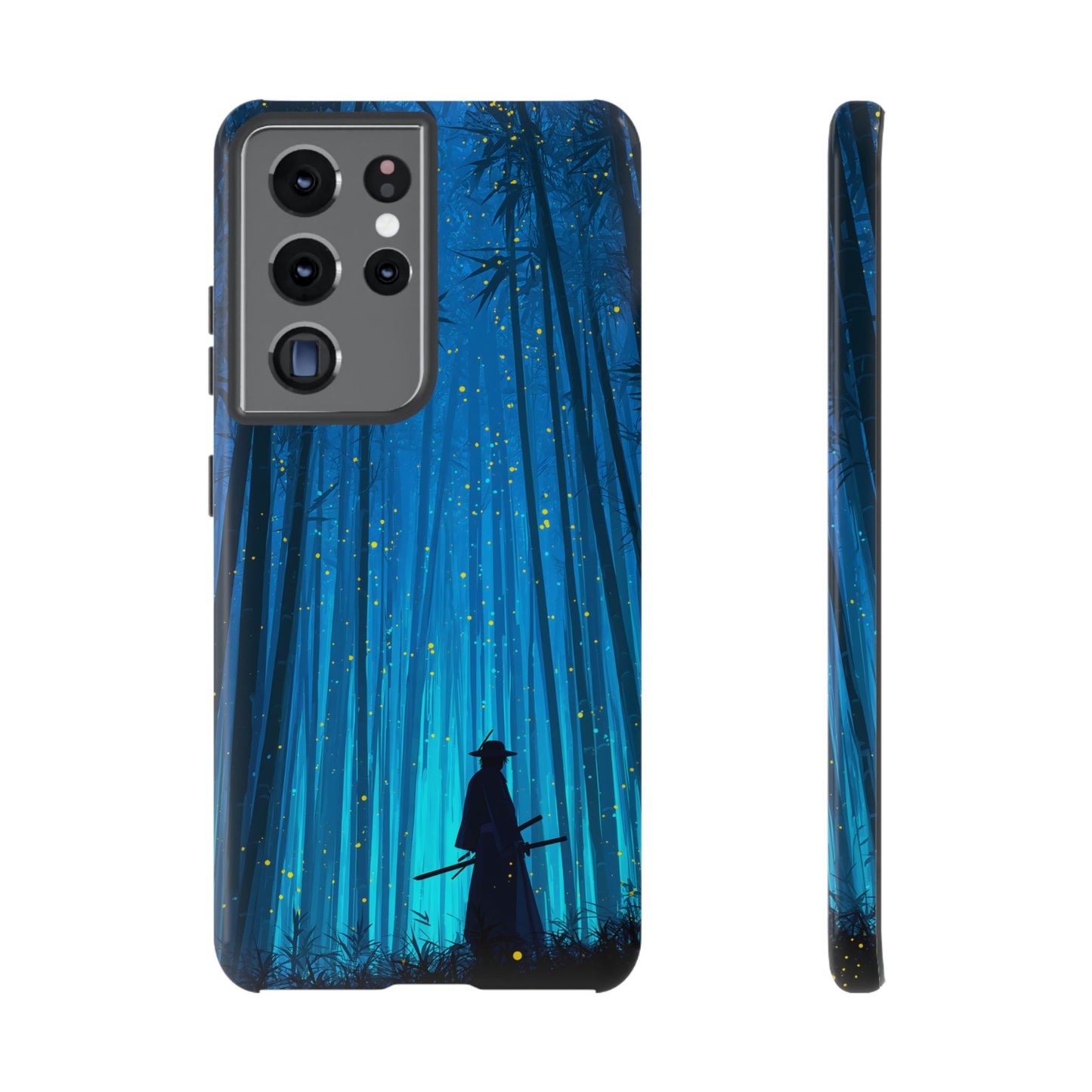 Shadowed Bamboo Sentinel – Tough Glossy Samsung Galaxy Case