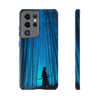 Shadowed Bamboo Sentinel – Tough Glossy Samsung Galaxy Case