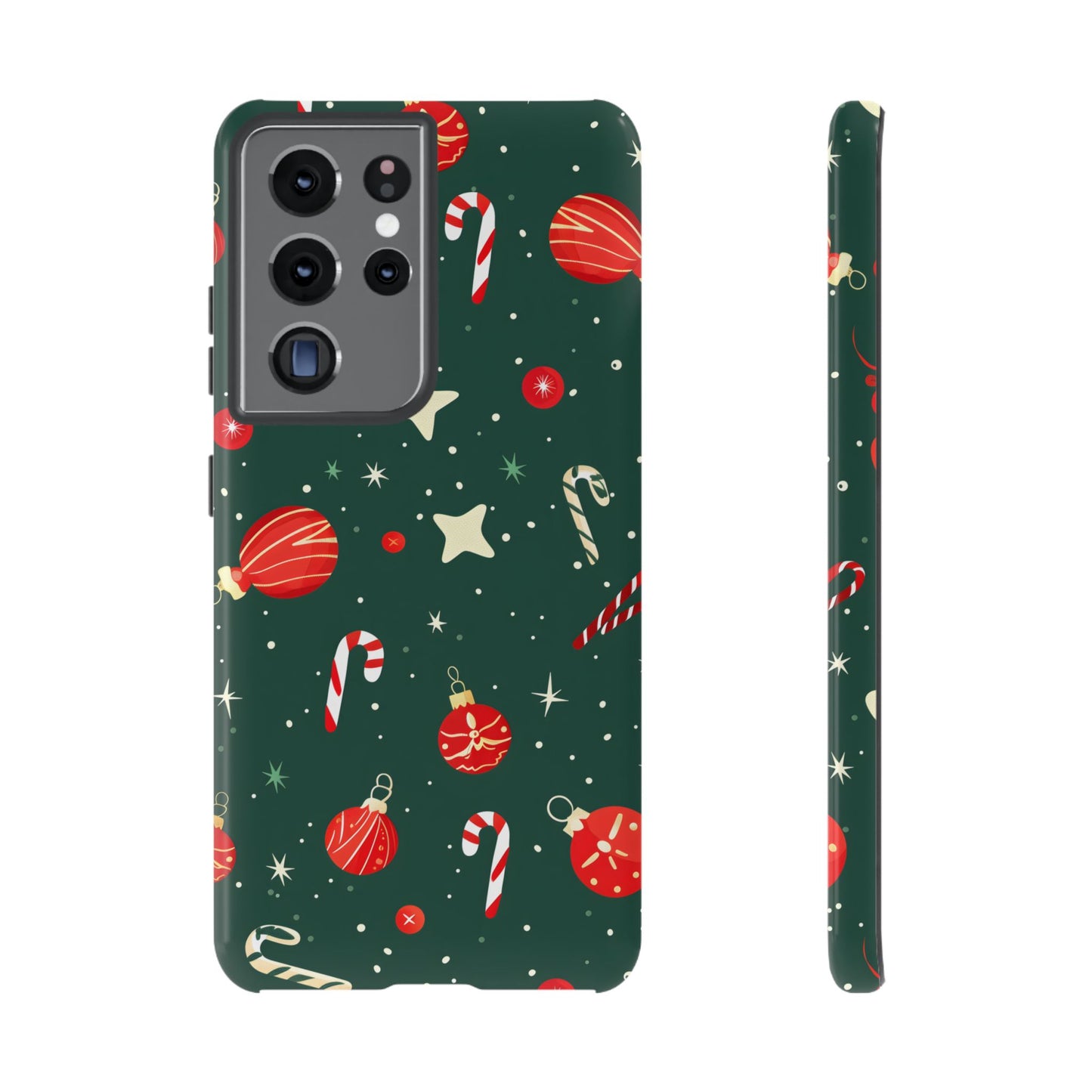 Festive Ornament Scatter – Tough Glossy Samsung Galaxy Case