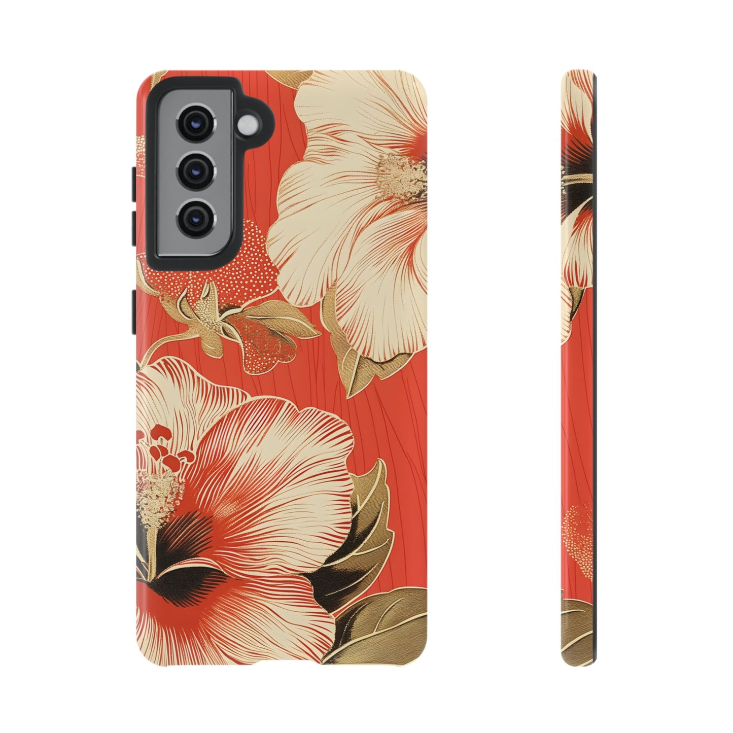 Golden Hibiscus – Tough Glossy Samsung Galaxy Case