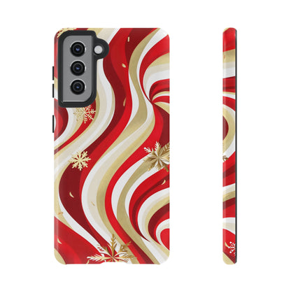 Peppermint Waves – Tough Glossy Samsung Galaxy Case