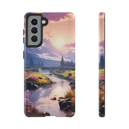 Alpine Dawn – Tough Glossy Samsung Galaxy Case