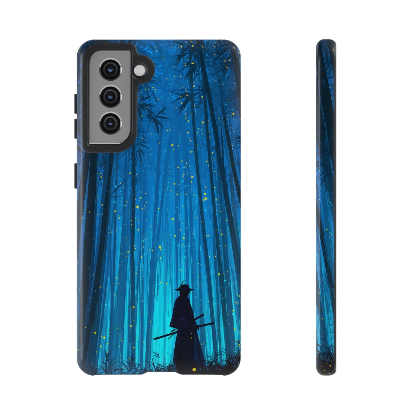 Shadowed Bamboo Sentinel – Tough Glossy Samsung Galaxy Case