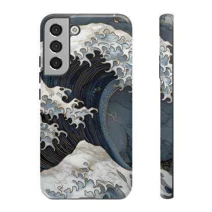 Golden Wave – Tough Glossy Samsung Case