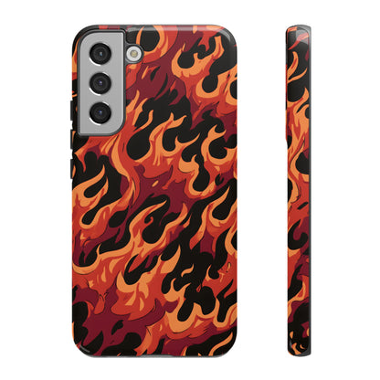 Inferno Blaze – Tough Glossy Samsung Galaxy Case