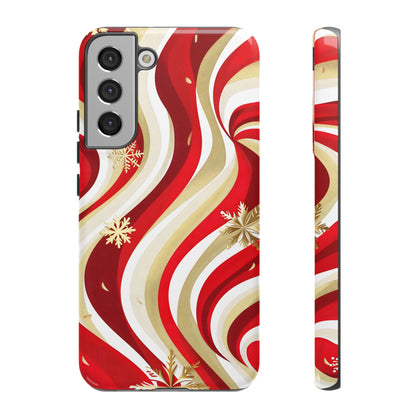 Peppermint Waves – Tough Glossy Samsung Galaxy Case