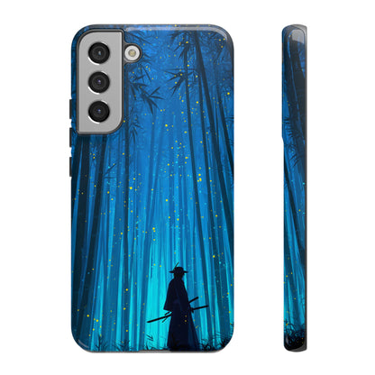 Shadowed Bamboo Sentinel – Tough Glossy Samsung Galaxy Case