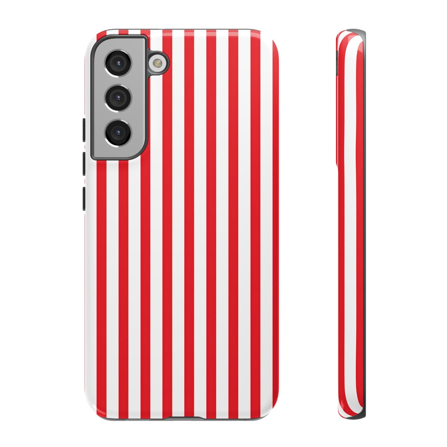 Candy Cane Stripes – Tough Glossy Samsung Galaxy Case