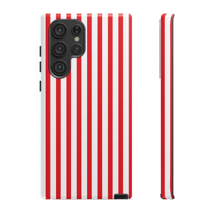 Candy Cane Stripes – Tough Glossy Samsung Galaxy Case
