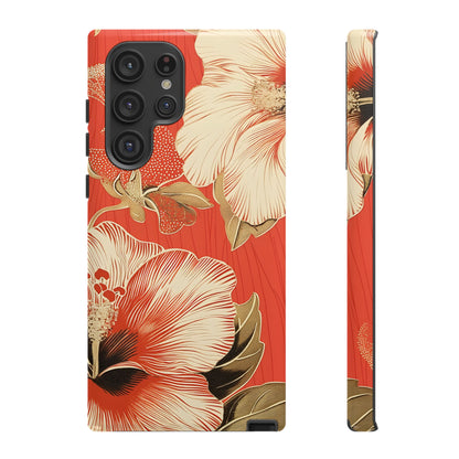 Golden Hibiscus – Tough Glossy Samsung Galaxy Case