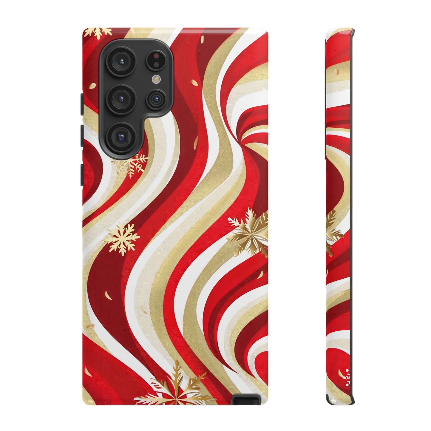 Peppermint Waves – Tough Glossy Samsung Galaxy Case