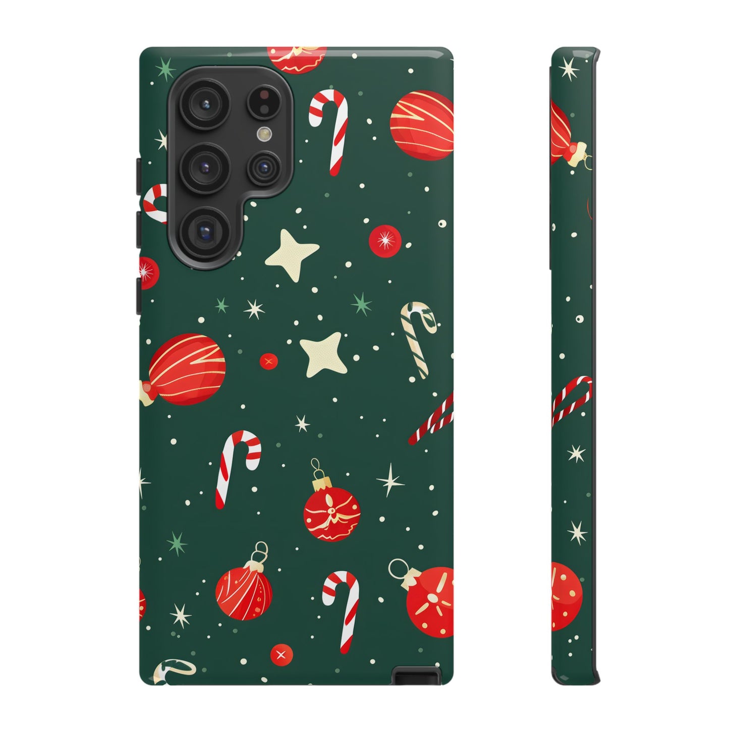 Festive Ornament Scatter – Tough Glossy Samsung Galaxy Case