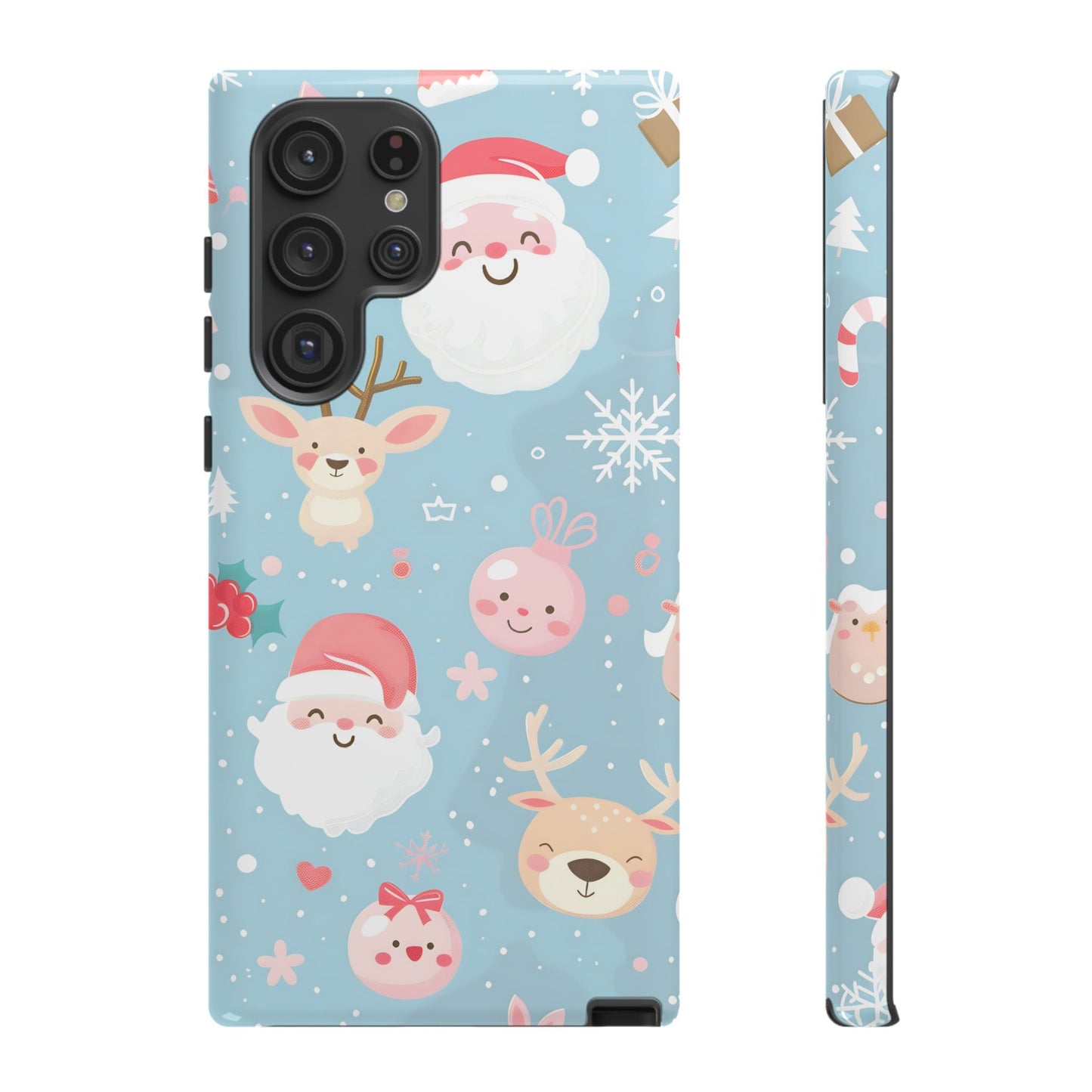 Pastel Santa Joy – Tough Glossy Samsung Galaxy Case