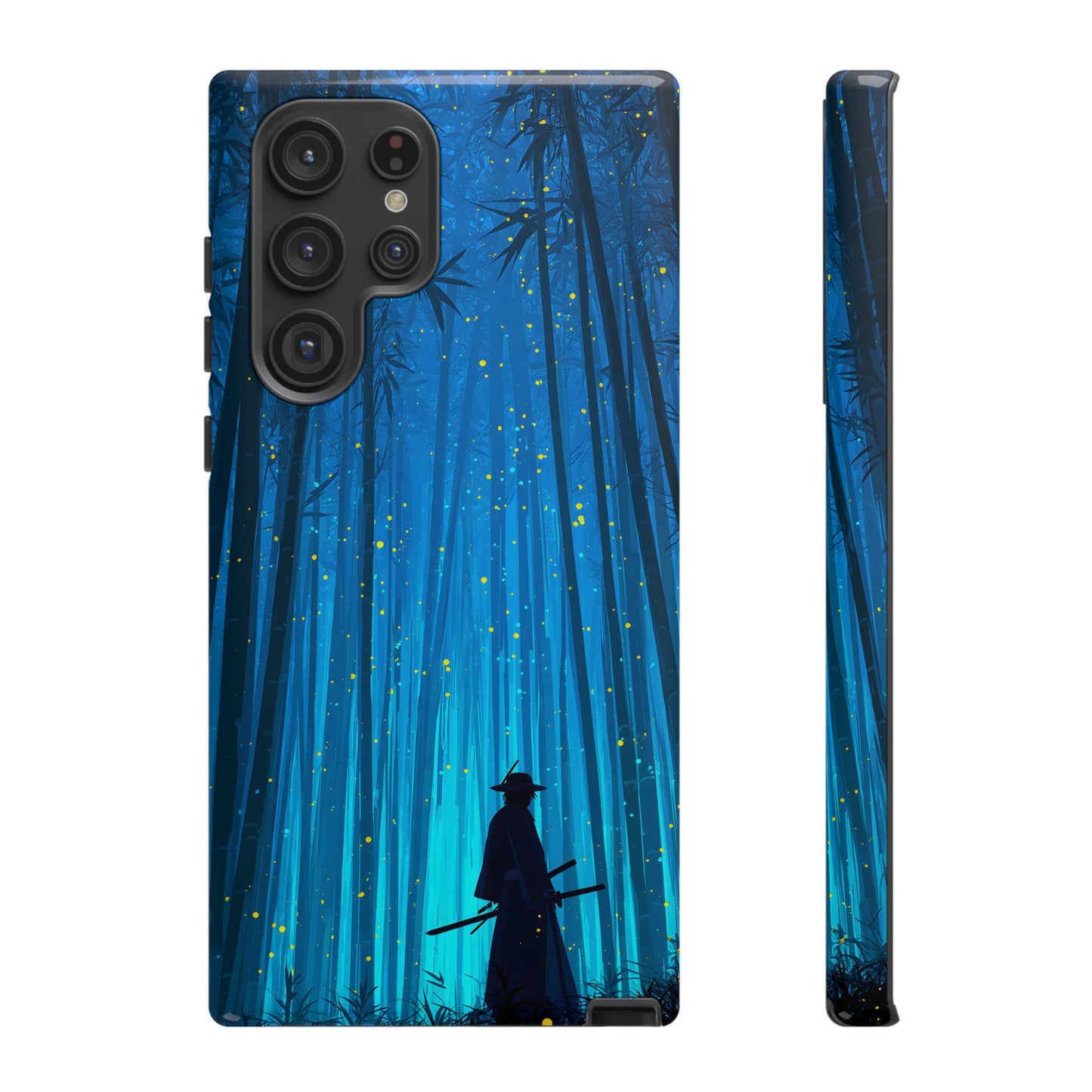 Shadowed Bamboo Sentinel – Tough Glossy Samsung Galaxy Case