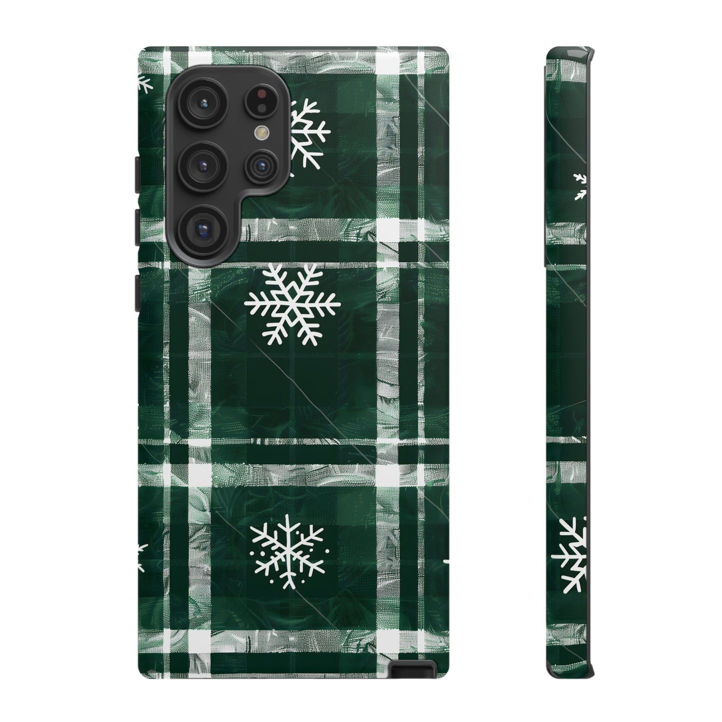 Frosted Tartan – Tough Glossy Samsung Galaxy Case
