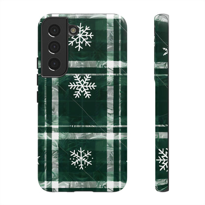 Frosted Tartan – Tough Glossy Samsung Galaxy Case