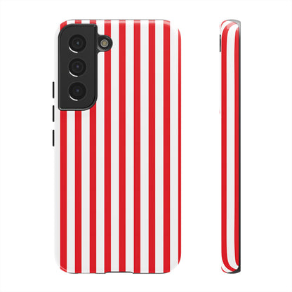 Candy Cane Stripes – Tough Glossy Samsung Galaxy Case