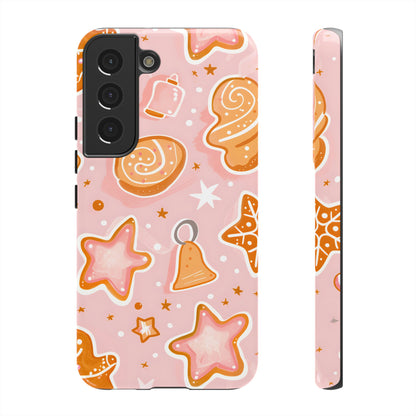 Gingerbread Sweet Stars – Tough Glossy Samsung Galaxy Case