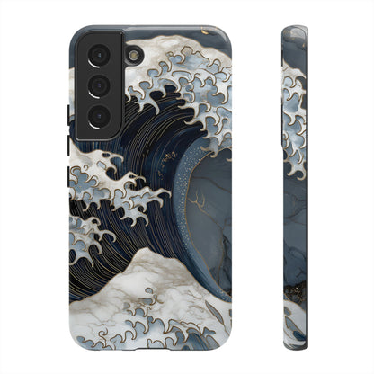 Golden Wave – Tough Glossy Samsung Case