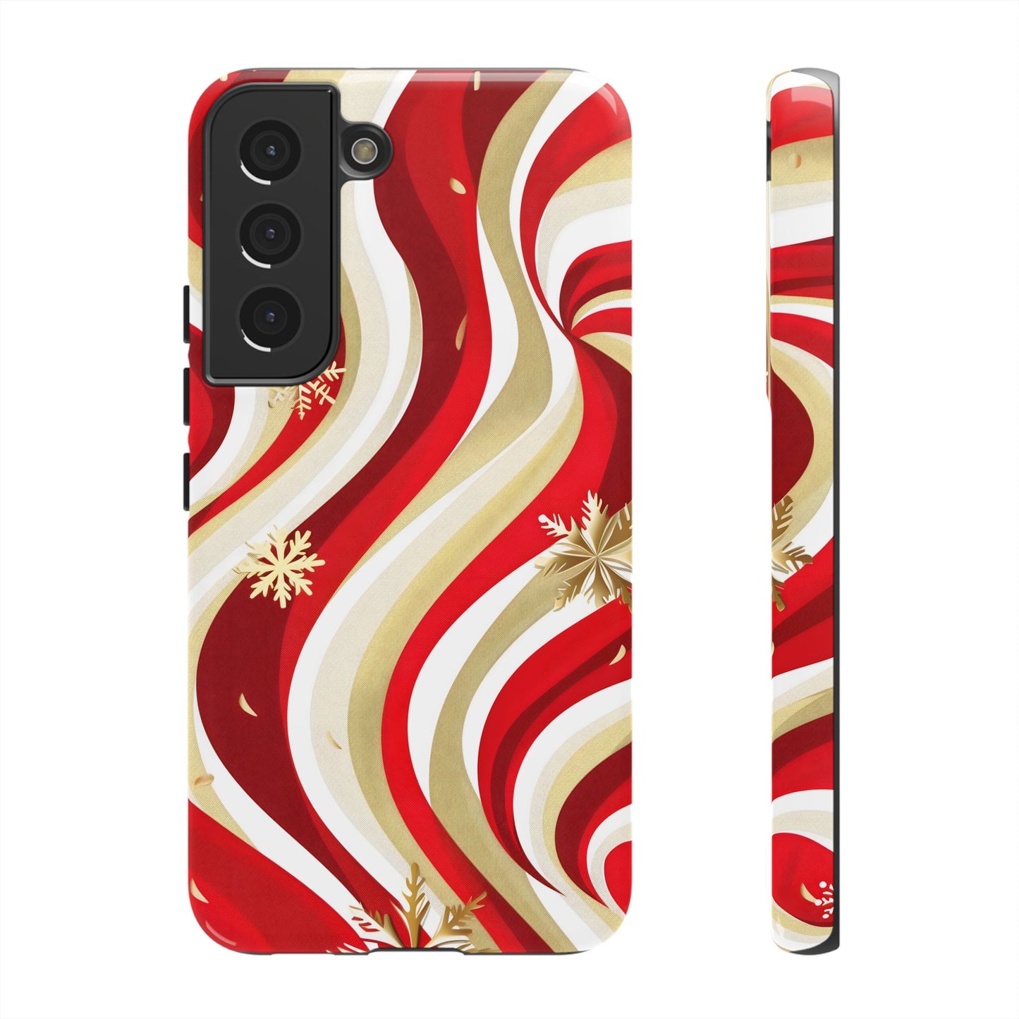 Peppermint Waves – Tough Glossy Samsung Galaxy Case