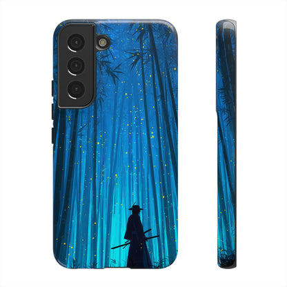 Shadowed Bamboo Sentinel – Tough Glossy Samsung Galaxy Case