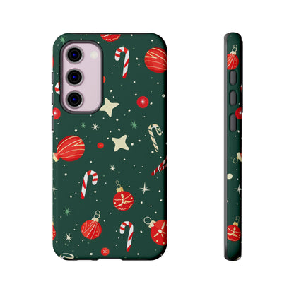 Festive Ornament Scatter – Tough Glossy Samsung Galaxy Case