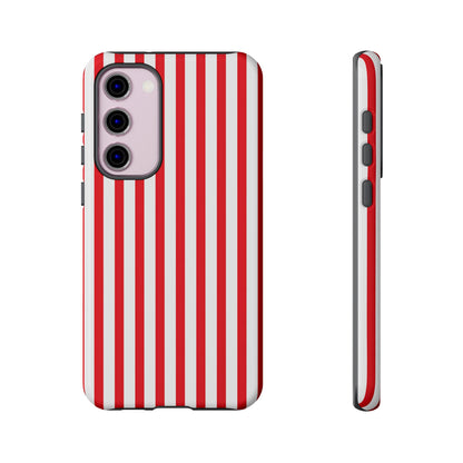 Candy Cane Stripes – Tough Glossy Samsung Galaxy Case