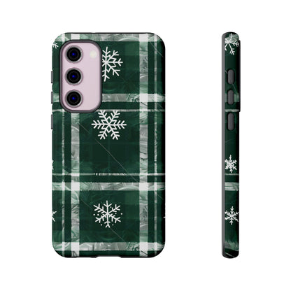Frosted Tartan – Tough Glossy Samsung Galaxy Case