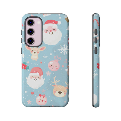 Pastel Santa Joy – Tough Glossy Samsung Galaxy Case