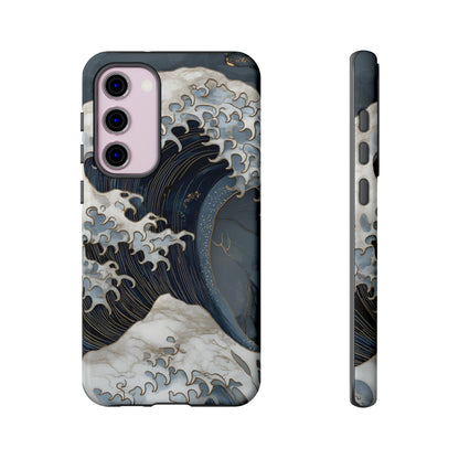Golden Wave – Tough Glossy Samsung Case