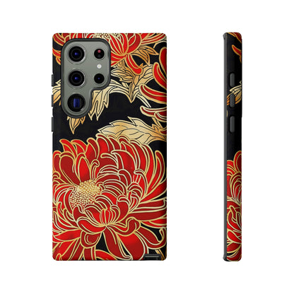 Ember Petals – Tough Glossy Samsung Galaxy Case