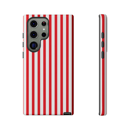 Candy Cane Stripes – Tough Glossy Samsung Galaxy Case