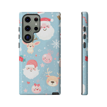 Pastel Santa Joy – Tough Glossy Samsung Galaxy Case