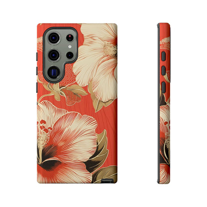 Golden Hibiscus – Tough Glossy Samsung Galaxy Case