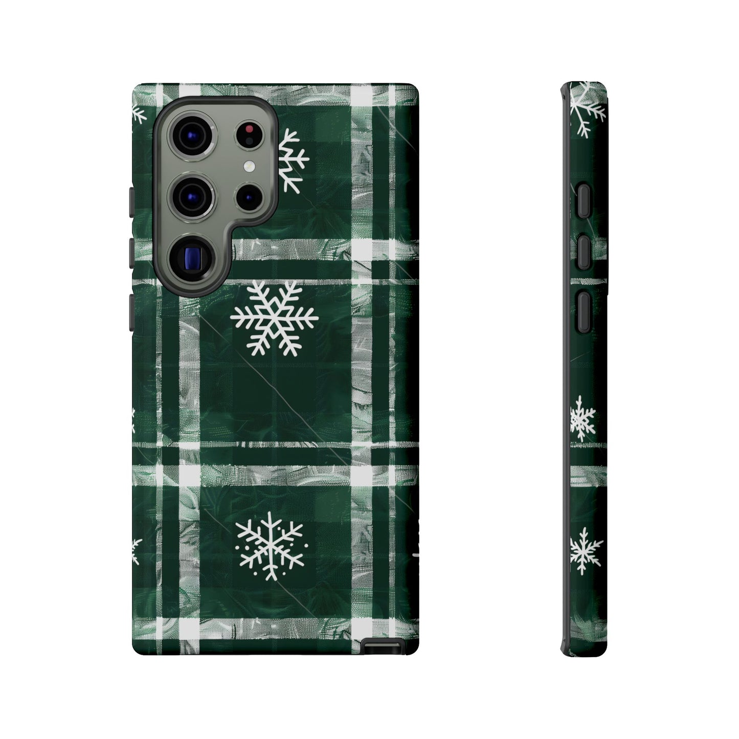 Frosted Tartan – Tough Glossy Samsung Galaxy Case