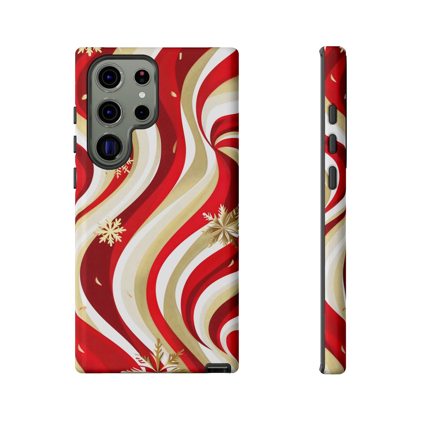 Peppermint Waves – Tough Glossy Samsung Galaxy Case