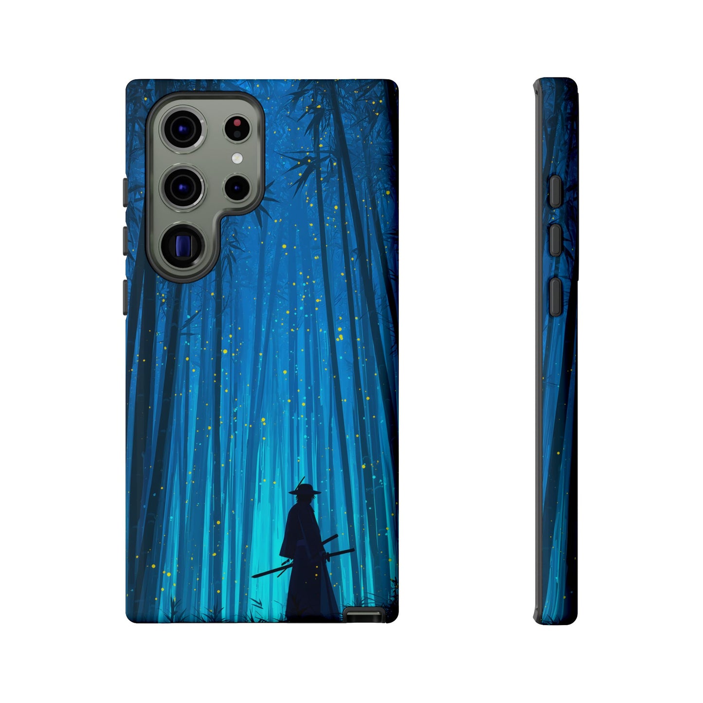 Shadowed Bamboo Sentinel – Tough Glossy Samsung Galaxy Case