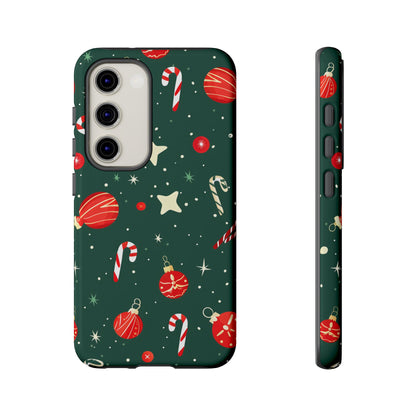 Festive Ornament Scatter – Tough Glossy Samsung Galaxy Case