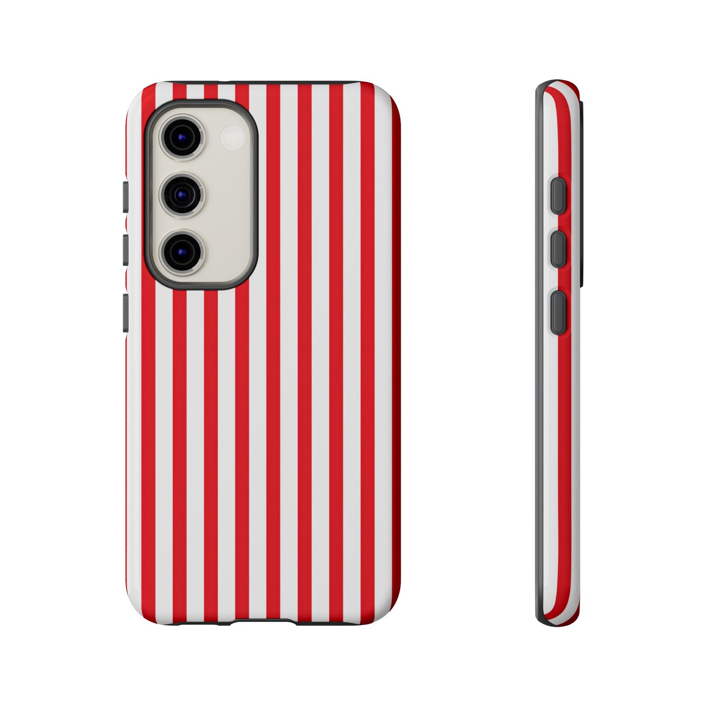 Candy Cane Stripes – Tough Glossy Samsung Galaxy Case