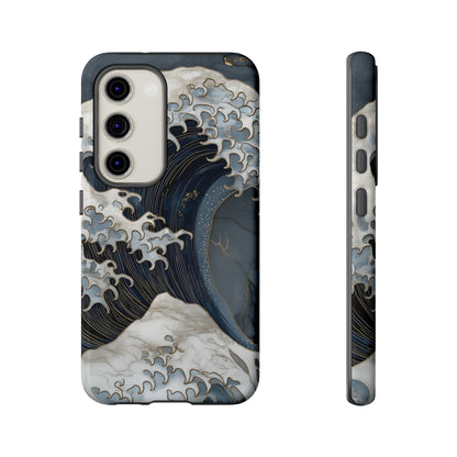 Golden Wave – Tough Glossy Samsung Case