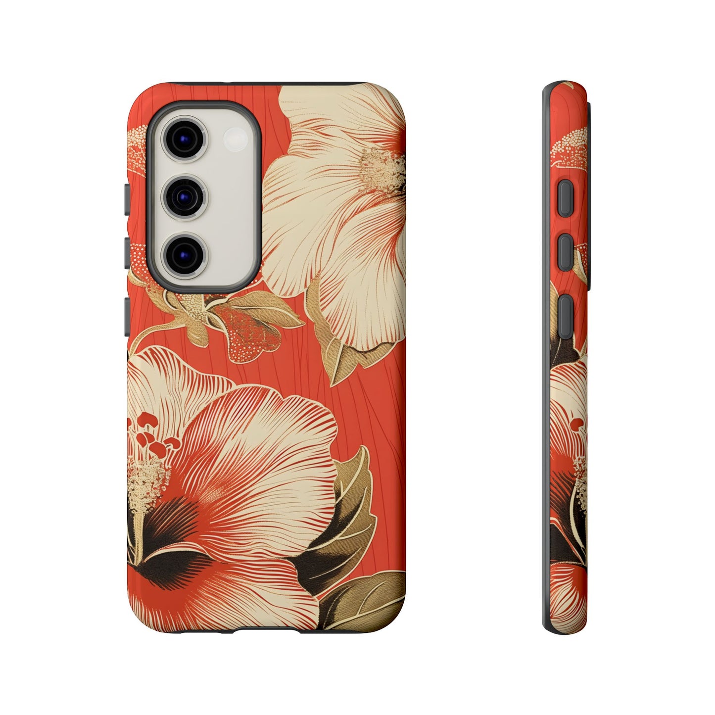 Golden Hibiscus – Tough Glossy Samsung Galaxy Case
